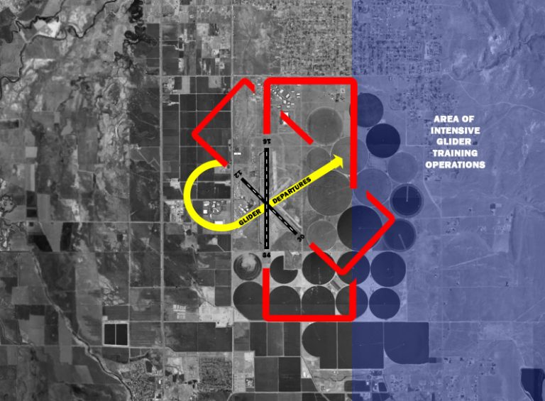 Local area map Gliders
